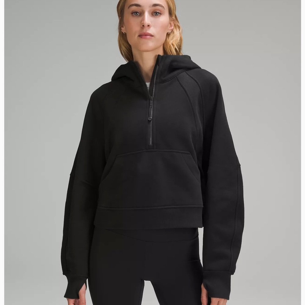 Lululemon scuba oversized 1/2 zip hoodie